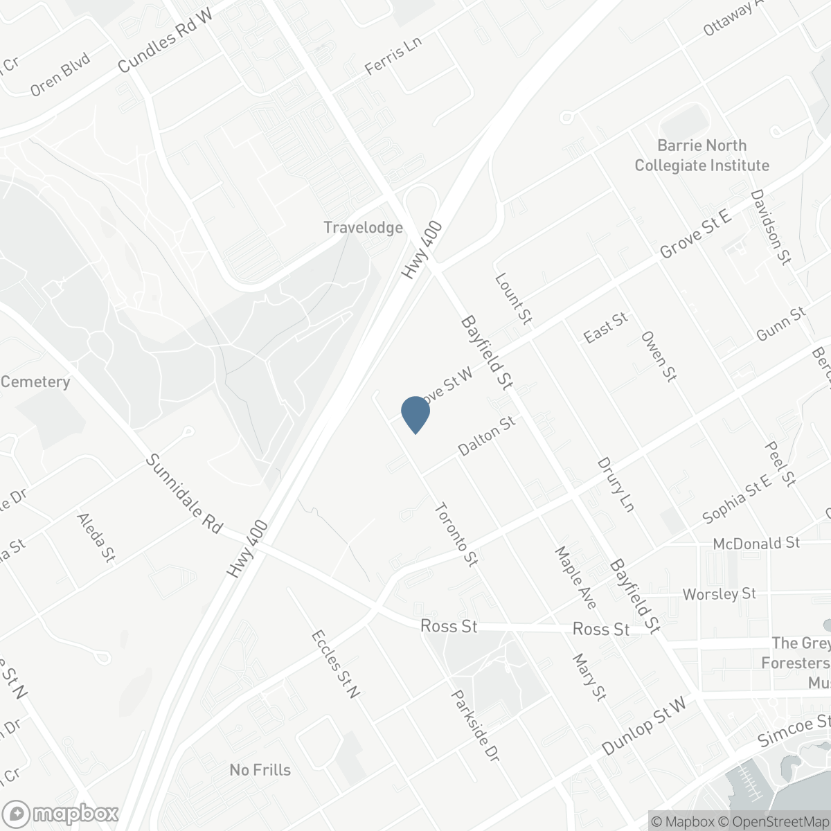 45 GROVE STREET W, Barrie, Ontario L4N 1M6